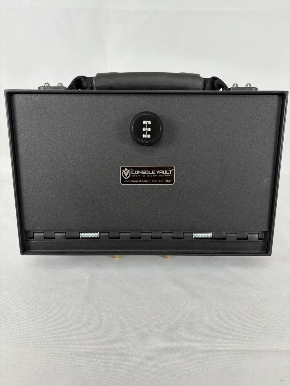 Console Vault Transporter Portable Steel Gun Safe Combination Lock.
